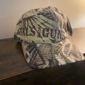 Mossy Oak Camo Brand “Girls With Guns” Hat